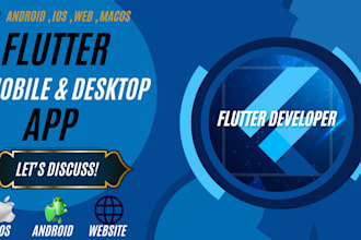 develop android and IOS apps using flutter and firebase