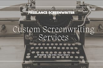 write professional screenplays for short films