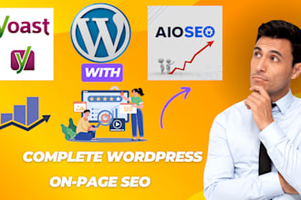 wordpress onpage seo with yoast and all in one