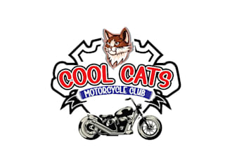 design elegant original motorcycle club logo