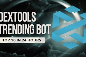 build dextool trading bot, cmc trending bot, crypto trading bot, dextool bot