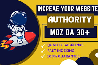 increase domain authority moz da 30 plus ranking boost now