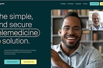 enhance and SEO telemedicine website, dna testing website telemedicine leads