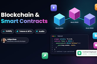 be your blockchain developer and smart contract expert