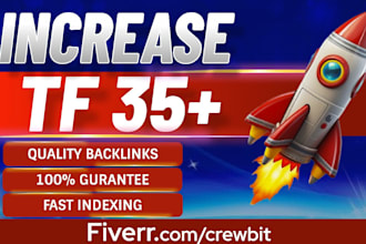 increase majestic trust flow tf 35 plus