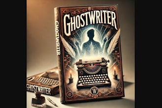 expertly ghostwrite your fiction or nonfiction book ebook
