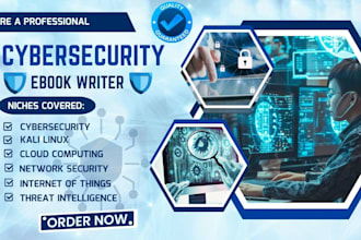 write cybersecurity ebook, workflow, cloud computing, devops, kali linux ebook