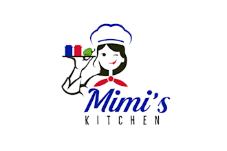 do a minimalist kitchen logo design sleek and secure