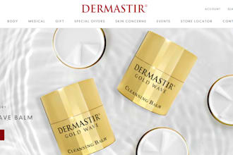 design skincare shopify store skincare website skincare shopify beauty website