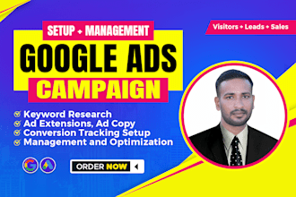 setup and manage google ads adwords PPC campaigns, shopping performance max ads