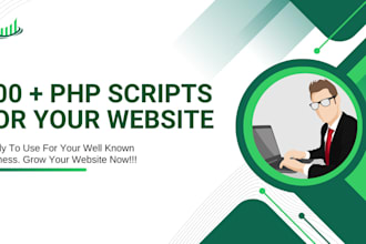 do provide you 400 plus PHP scripts for makes website