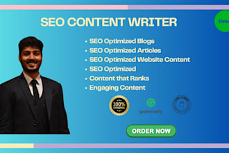 do SEO article writing, blog post writing, and content writing