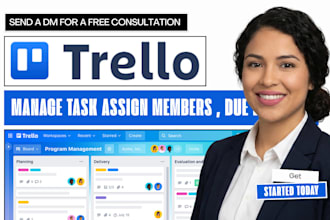 setup trello manage task assign members, trello add due dates leave comments