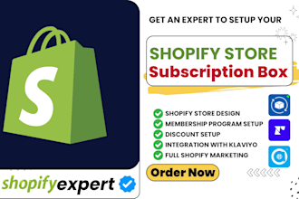 set up shopify store membership subscription seal recharge appstle casa recurpay
