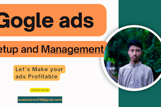 setup and maneg google ads adwored ppc camping manegmant