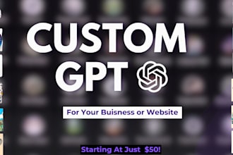 create a custom gpt bot for your business