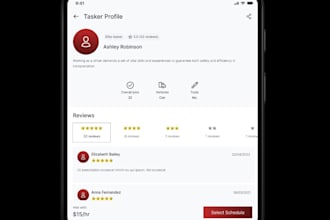 design a UI UX interface for web and mobile apps