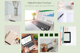 create digital planner, journal, ebook and templates