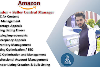 managed amazon seller central and vendor central errors listing amazon va