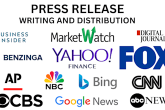 a professional newsworthy music, UK, press release writing and distribution