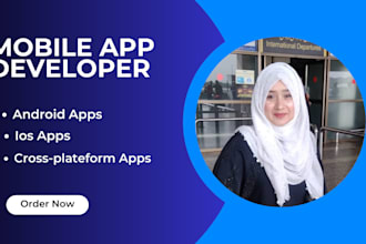 do mobile app development in android and ios