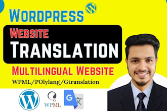do wordpress website translation using wpml or polylang