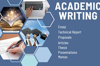 write professional technical reports,essay, summaries and executive documents