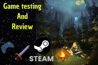 testing and review your PC game
