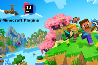 minecraft custom plugin in java, spigot and paper