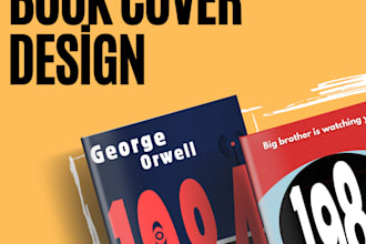 create book covers and illustrations for you