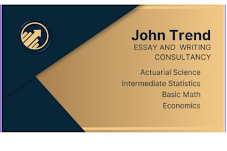 craft assignments and essays on actuarial science, economics and probability