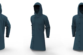 create 3d clothing items for you