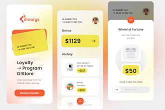 build loyalty app, rewards program app, earn app, cashback offer app