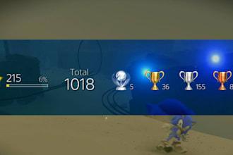 record gameplay and collect trophies