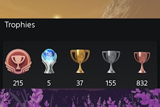 record gameplay and collect trophies
