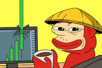 create meme coin art, solana meme coin art, crypto meme art, funny meme art