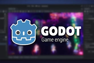 develop 2d or 3d game in godot, unity 3d
