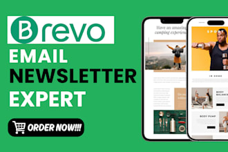 setup brevo email marketing account design brevo newsletter email automation ai