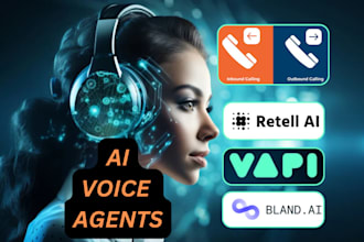 build an ai voice agent using vapi, bland, or retell