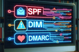 fix spf, dkim, dmarc, cname, mx or any other dns records