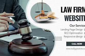 design law firm website, attorney website, lawyer website