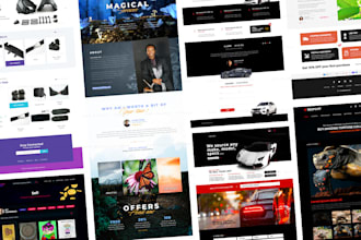 build a pro business website using figma wordpress or wix