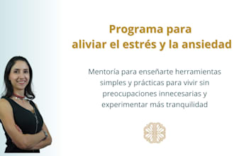 help you to manage stress and anxiety for spanish speakers