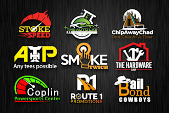 do modern 3d business logo design