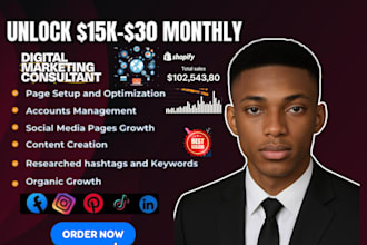do pinterest manager marketing seo specialist, tiktok instagram marketing