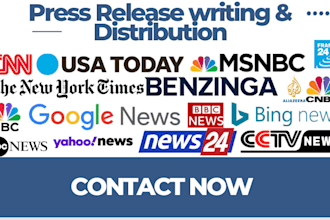 write and distribute music press release, crypto press release, yahoo finance
