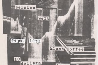 create a handmade show or concert flyer