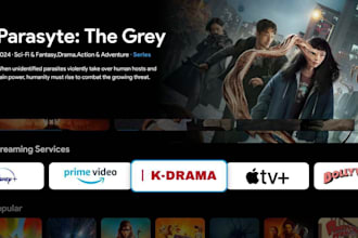 build iptv app smart tv app  iptv rebrand vod app with subscription