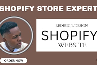 be your expert in shopify website redesign and ecommerce development