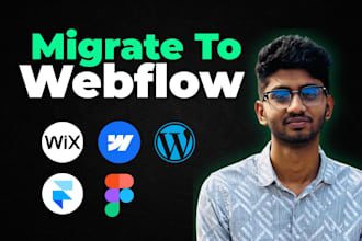 migrate, rebuild or convert your site to webflow and wordpress